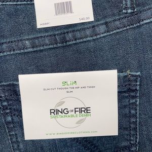 RING OF FIRE BOYS RIPPED JEANS